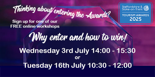 Info graphic promoting awards applicant advice workshops