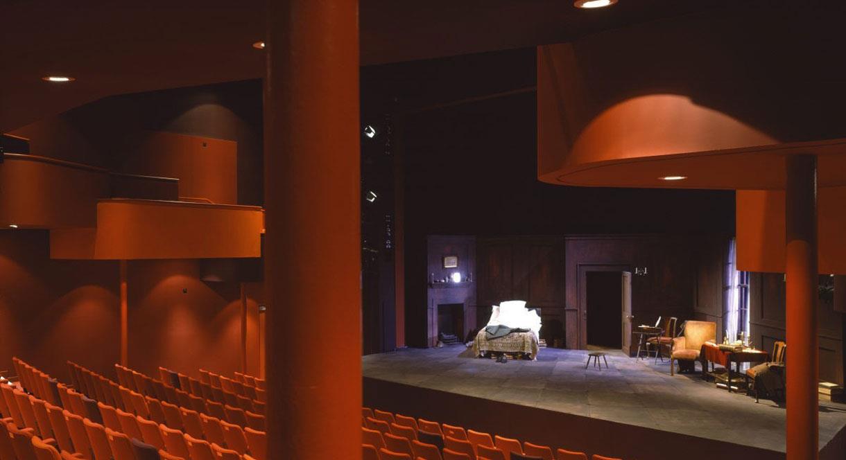 Inside the Garrick theatre